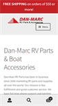 Mobile Screenshot of dan-marcrvparts.com