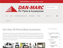 Tablet Screenshot of dan-marcrvparts.com